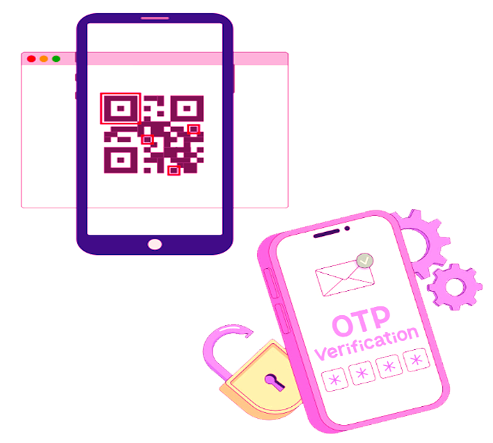 Temporary OTP/QR Access